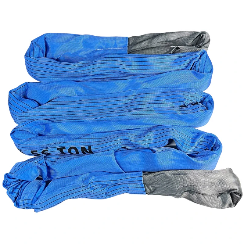 Tažné lano se dvěma oky a pevností 56 tun - délka 6 m