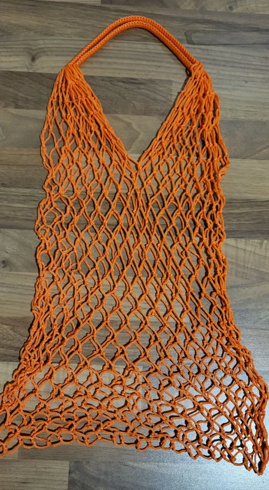 Síťovka | ruční výroba | oranžová