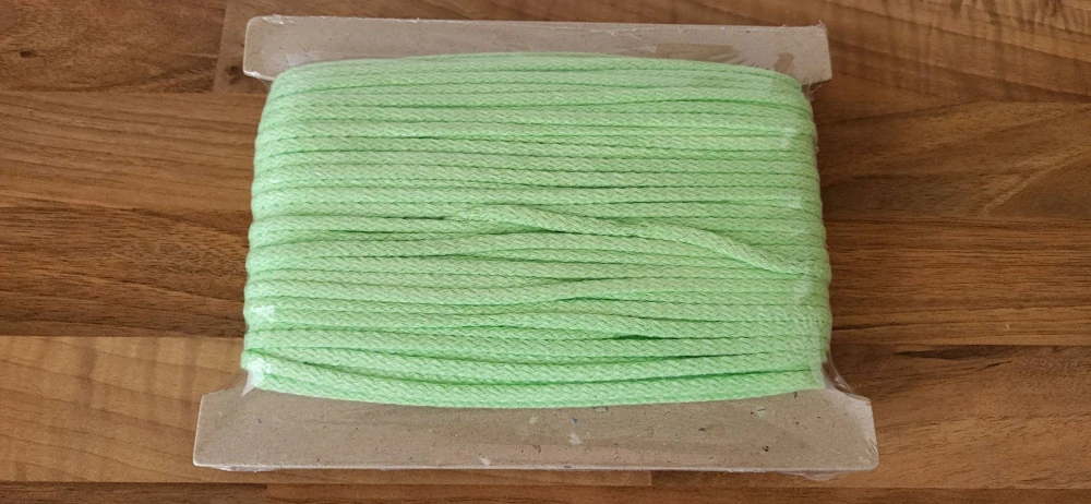 Bavlna 4 mm - 50 m - ZELENÁ