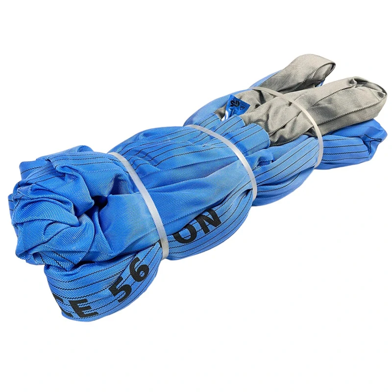 Tažné lano se dvěma oky a pevností 56 tun - délka 6 m