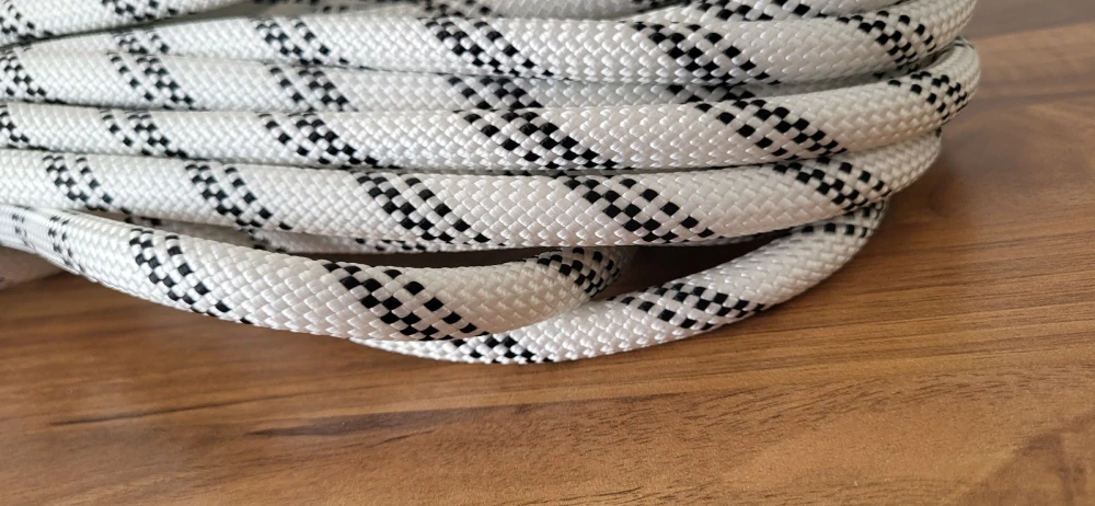 PA s jádrem 11 mm  - 16  m - bílá + černá