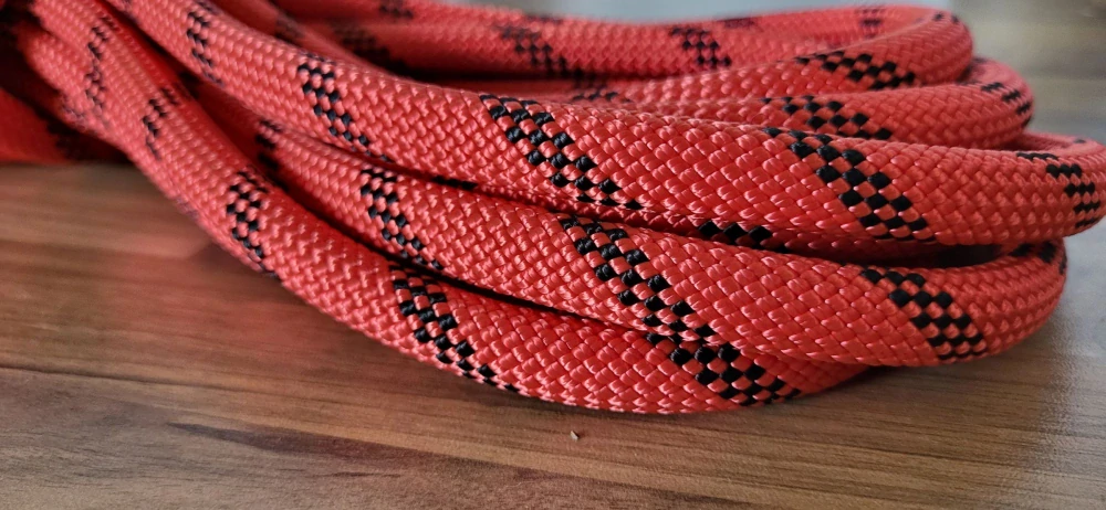 PA s jádrem 11 mm  - 11,5 m - červená + černá