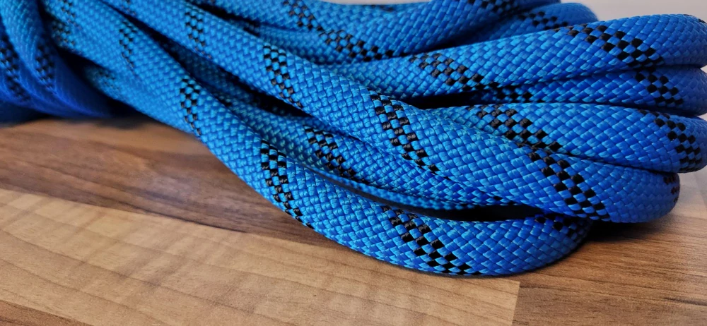 PA s jádrem 11 mm  - 13,5 m - modrá + černá