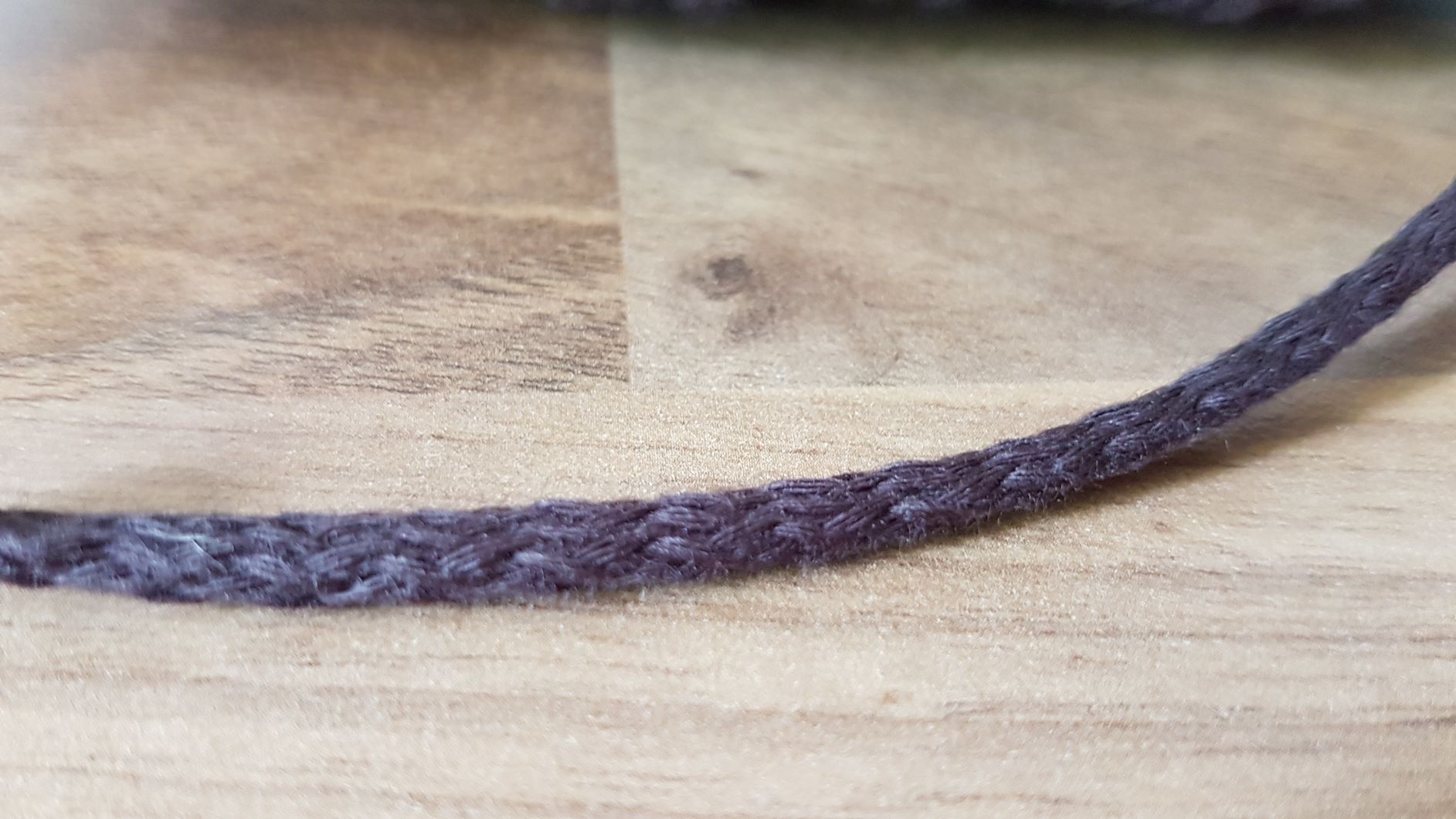 Bavlna 4 mm - 50 m - HNĚDÁ 