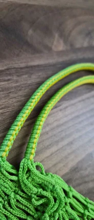 Síťovka | ruční výroba | zelená - neon