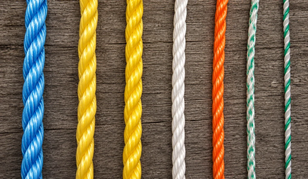 Polypropylenové lano stáčené 4 mm