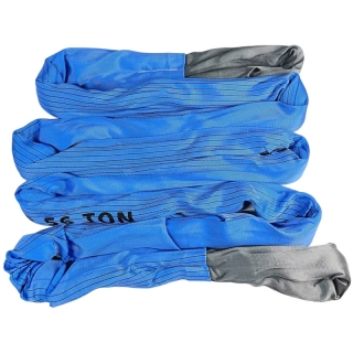 Tažné lano se dvěma oky a pevností 56 tun - délka 6 m