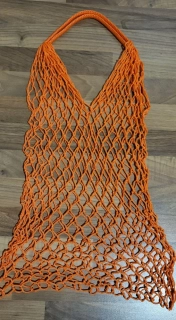 Síťovka | ruční výroba | oranžová